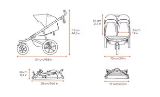 Thule Urban Glide 3 double