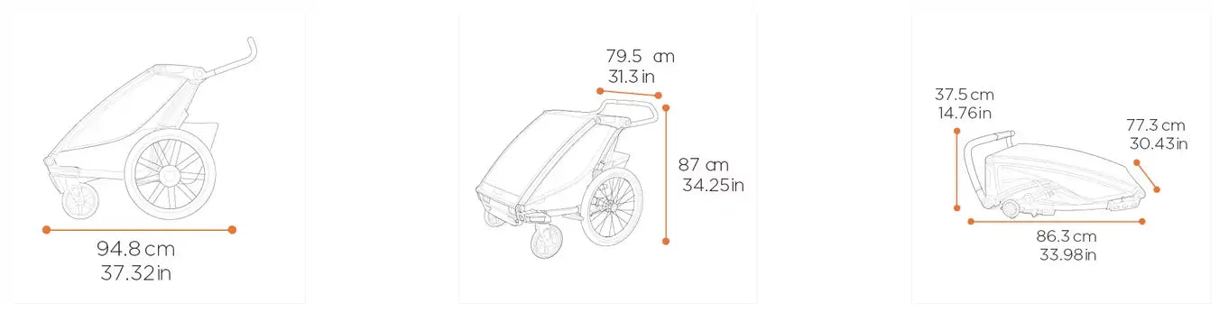 Thule Chariot Cross 2 double