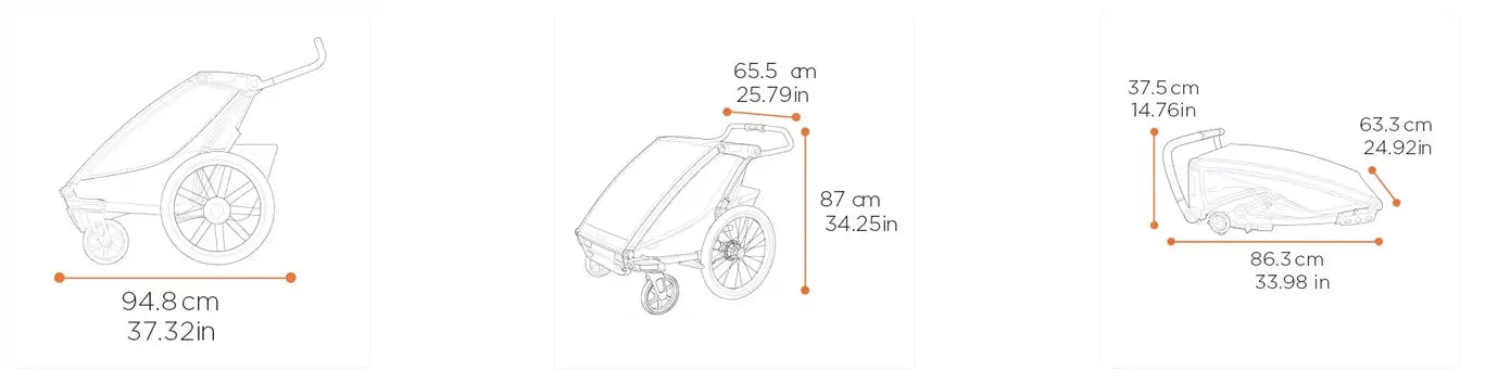 Thule Chariot Cross 2 single